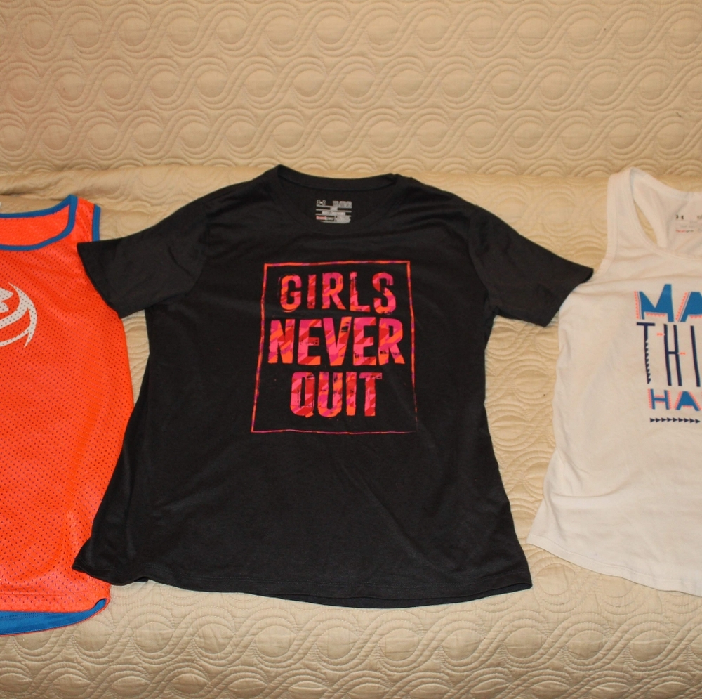 3 under armor shirts